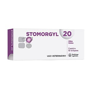 Stomorgyl 20 Para Cães e Gatos - 10 Comprimidos