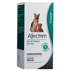 Antimicrobiano Afectrim Para Cães e Gatos - 100 ml