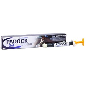 Vermífugo Padock Gel Para Cavalos - 6 g