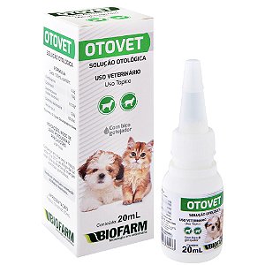 Otovet Para Cães e Gatos - 20 ml