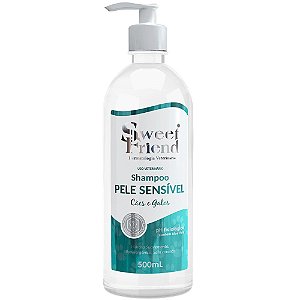 Shampoo Sweet Friend Pele Sensível Para Cães e Gatos - 500 ml