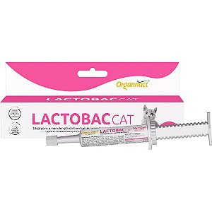 Suplemento Lactobac Cat Para Gatos - Seringa com 12 ml
