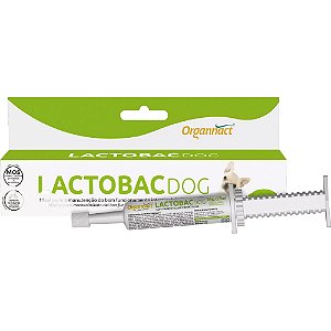 Suplemento Lactobac Dog Para Cães - Seringa com 13 ml