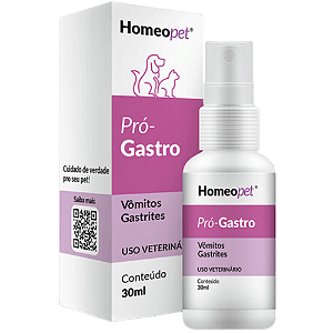 Pró-Gastro Homeo Pet Para Cães e Gatos - 30 ml