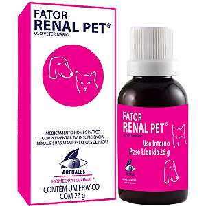 Fator Renal Pet Arenales - 26 g