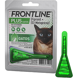 Antipulgas e Carrapatos Frontline Plus Para Gatos - 1 Pipeta