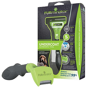 Escova Furminator Undercoat Para Cães de Pelo Longo - Pequeno