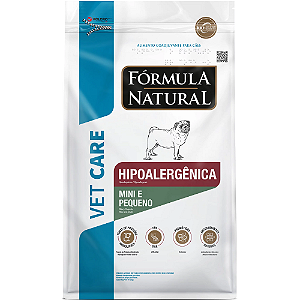 Ração Fórmula Natural Vet Care Hipoalergênica Para Cães Porte Mini e Pequeno