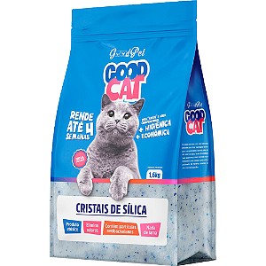 Areia Sílica Good Cat Para Gatos - Grossa - 1,6 Kg