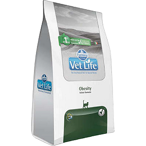 Ração Farmina Vet Life Obesity Para Gatos