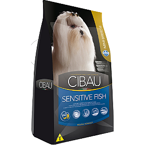 Ração Farmina Cibau Sensitive Fish Mini Para Cães de Porte Pequeno