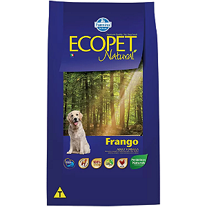Ração Farmina Ecopet Natural Para Cães Adultos Sabor Frango