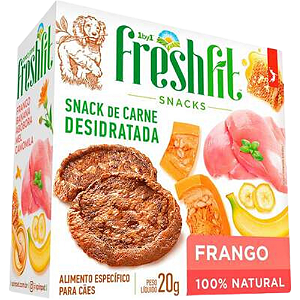 Mini Snack Spin Freshfit Para Cães Sabor Frango - 20 g