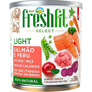 Alimento Úmido Spin Freshfit Light Para Cães Sabor Salmão e Peru - 280 g