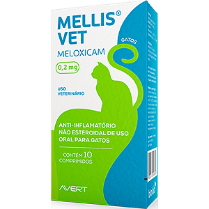 Mellis Vet 0,2 mg Para Gatos - 10 Comprimidos