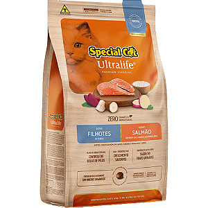 Ração Manfrim Special Cat Ultralife Para Gatos Filhotes Sabor Salmão