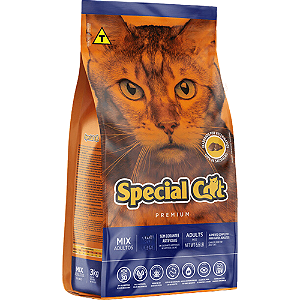 Ração Special Cat Premium Mix Para Gatos Adultos