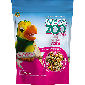 Ração Megazoo Mix Louro José Para Calopsitas - 500 g
