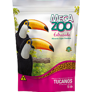 Ração Extrusada Megazoo Para Tucanos (T19)