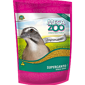 Ração Extrusada Megazoo Para Trinca-Ferros Super Canto