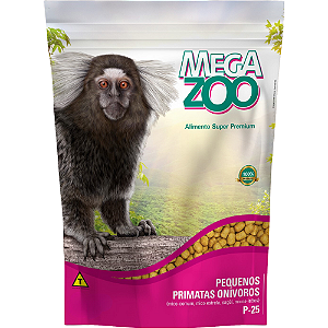 Ração Extrusada Megazoo Para Primatas Onívoros (P25)