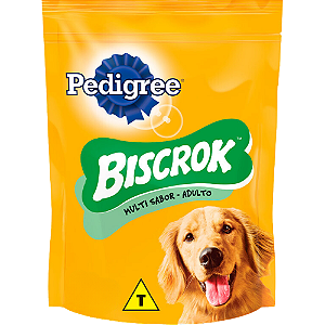 Biscoito Pedigree Biscrok Multi Sabor Para Cães Adultos
