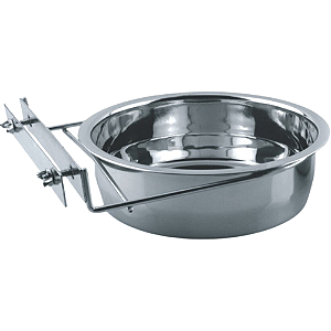 Comedouro Chalesco Inox Para Aves