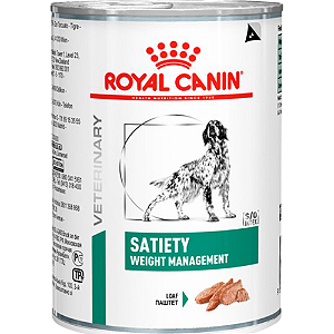 Lata Royal Canin Veterinary Diet Satiety Para Cães - 410 g