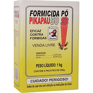 Formicida Pikapau 50 Pó - 1 Kg