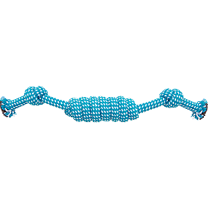 Brinquedo Mordedor Corda Clean Para Cães - Cores Variadas - 28 cm