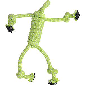 Brinquedo Mordedor Napi Corda Clean Para Cães - Cores Variadas - 33 cm