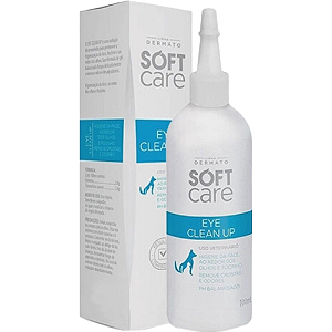 Solução de Limpeza Soft Care Eye Clean Up Para Cães e Gatos - 100 ml