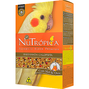 Ração Nutrópica Para Calopsita com Mel e Ovos