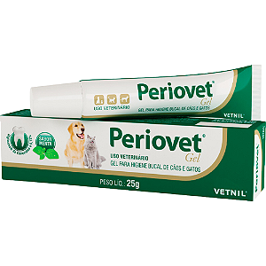 Periovet Gel Para Cães e Gatos - 25 g