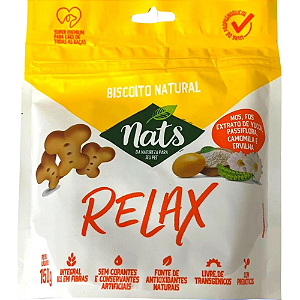 Biscoito Natural Nats Relax Para Cães - 150 g