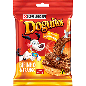 Bifinho Doguitos Para Cães Sabor Frango - 65 g