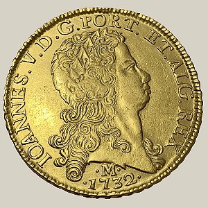 Moeda de cobre Brasil, V reis 1781, apresenta um pequen