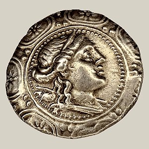 Tetradracma de Prata, Reino da Macedônia - Ano: 167 AC - Protetorado da República Romana
