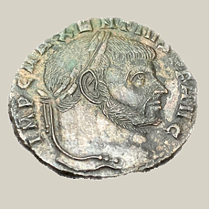 Fólis AE23 - Império Romano - Ano: 307DC - Imperador MAXIMUS