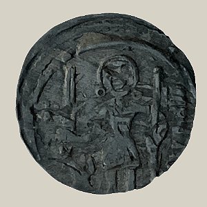 Denário de Prata, Stendal/Brandenburg - Ano: 1215/1220 - Albrecht II