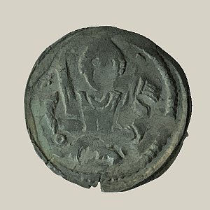 Denário de Prata, Stendal ou Brandenburg - Ano: 1215 - Albrechts II