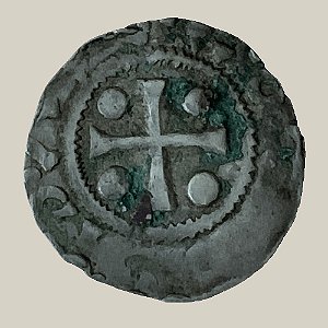Denário de Prata, Mainz - Ano: 983-1002 - Otto III