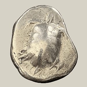Stater de Prata, Egina-Attica, Ano: 456-445(31) aC, Very Fine