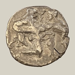 Stater de Prata, Thasos-Thrace, Ano: 525-463 aC, Very Fine