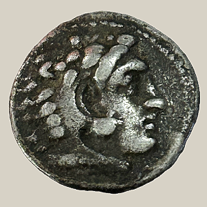 Dracma de Prata, Reino da Macedônia - Ano: 325/323 AC - Alexandre III, o Grande