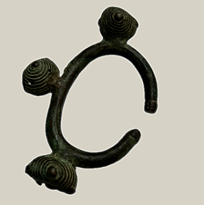 Bracelete Tribal Yoruba com Guizos - séc. XIX