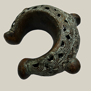 Bracelete, Protomoeda Bamun – Camarões – África Ocidental, Séc. XX