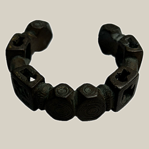 Bracelete Tribal, Protomoeda Nupe – Nigéria – África Ocidental, Séc. XX