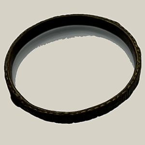 Bracelete Tribal, Protomoeda Lobi – Burkina Faso – África Ocidental, Séc. XX