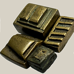 8 Pesos de Ouro Ashanti/Akan, Gana, África Ocidental – Século XIX